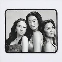 Young Zhang Ziyi Gong Li Michelle Yeoh Trio Hi Res Promo Photo Mouse Pad