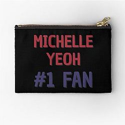 Michelle Yeoh Fan Zipper Pouch