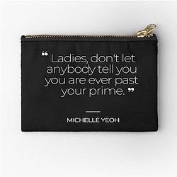 Michelle Yeoh Inspirational Pouch