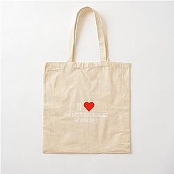 I Love Michelle Yeoh White Tote Bag