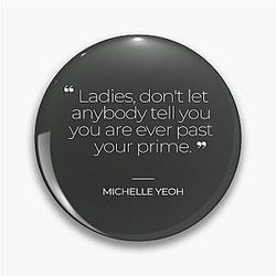 Michelle Yeoh Inspirational Quotes Pin