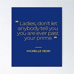 Michelle Yeoh Inspirational Quotes
