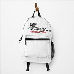 Mentally in a relationship with Michelle Yeoh back pack