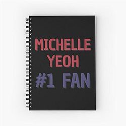 Michelle Yeoh Spiral Notebook