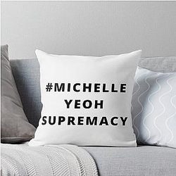 Michelle Yeoh Supremacy Throw Pillow