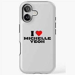 I Love Michelle Yeoh - Black Tough iPhone Case
