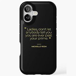 Michelle Yeoh Inspirational Quotes Tough Case