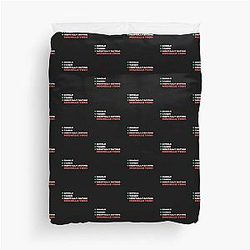 Mentally Dating Michelle Yeoh White Duvet Cover