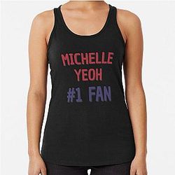 Michelle Yeoh Fan Racerback Tank Top