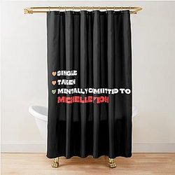 Mentally Committed to Michelle Yeoh Shower Curtain
