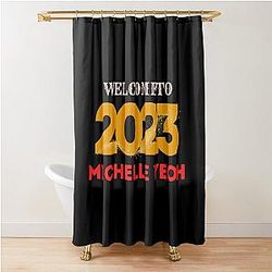 Welcome To 2023 Michelle Yeoh Shower Curtain