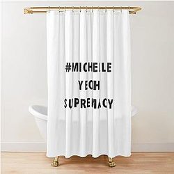 Michelle Yeoh Supremacy Shower Curtain