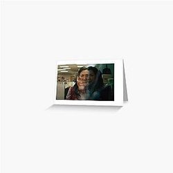 Michelle Yeoh Greeting Card