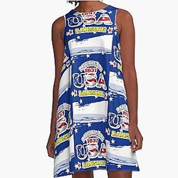 Michigan Statehood Dress