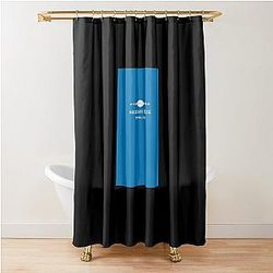 Michigan State Football Graphic T Shirt Dress Shower Curtain