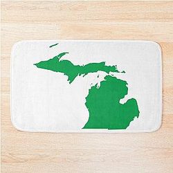 Green Bath Mat