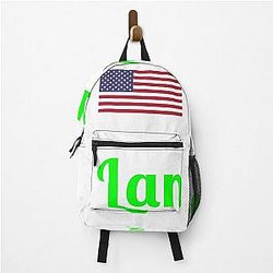 Lansing Michigan Stylish Prints Backpack
