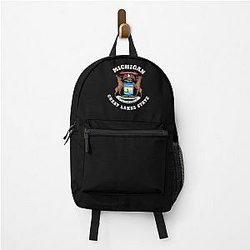 MICHIGAN GREAT LAKES STATE FLAG  BACKPACK