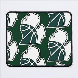 Michigan Basketball State Mouse Pad