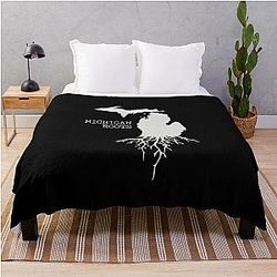 Michigan State of Michigan Roots Throw Blanket