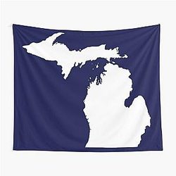 Pride of Michigan Tapestry