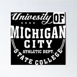 MICHIGAN Graphic Poster