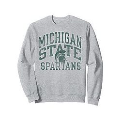 Michigan State Spartans Vintage Gray Sweatshirt