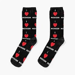 I love Michigan Socks