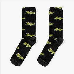 Michigan American State Pride Socks
