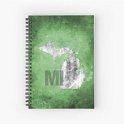 Michigan Spiral Notebook