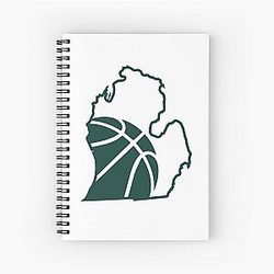 Michigan Basketball State Forest Notebook