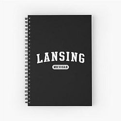 Lansing Michigan Spiral Notebook