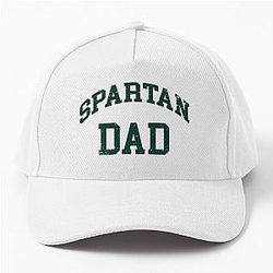 Spartan Dad Michigan State University Baseball Cap