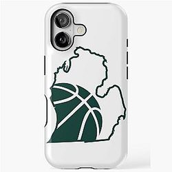 Michigan Basketball State iPhone Tough Case