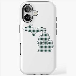 Go Green Michigan iPhone Case