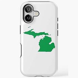 Green Michigan iPhone Case