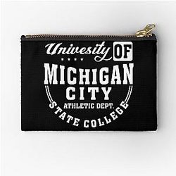 MICHIGAN Sport Zipper Pouch