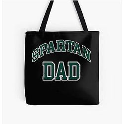 Spartan Dad Michigan State University Pride Tote Bag