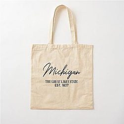 Michigan College Student Game Day Shirt, Michigan University Travel Souvenir Sweatshirt, Michigan State Sports Fan Shirt, Michigan American Football Match Day Tote Bag – College Fan Gift Bag