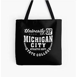MICHIGAN Graphic Tote Bag