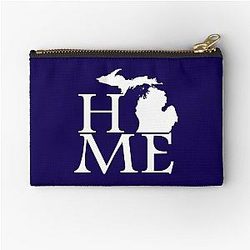 Michigan Zipper Pouch