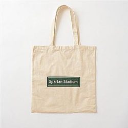 Michigan State Spartan Stadium Tote Bag