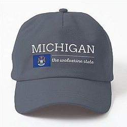 MICHIGAN State Flag Dad Hat