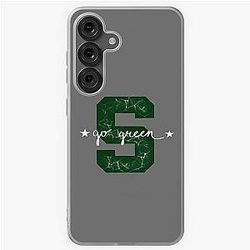 Michigan State Block "S" go green Samsung Galaxy Hard Case