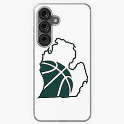 Michigan Basketball State Forest Galaxy Soft Case