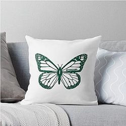Michigan beautiful Butterfly Throw Pillow