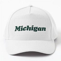 Michigan State Sticker - Baseball Cap
