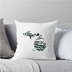 Michigan State Throw Pillow