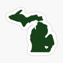 Eastern Michigan University sticker