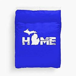 Michigan Mitten Home Duvet Cover